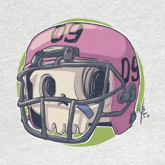 Skull Football by MBGraphiX